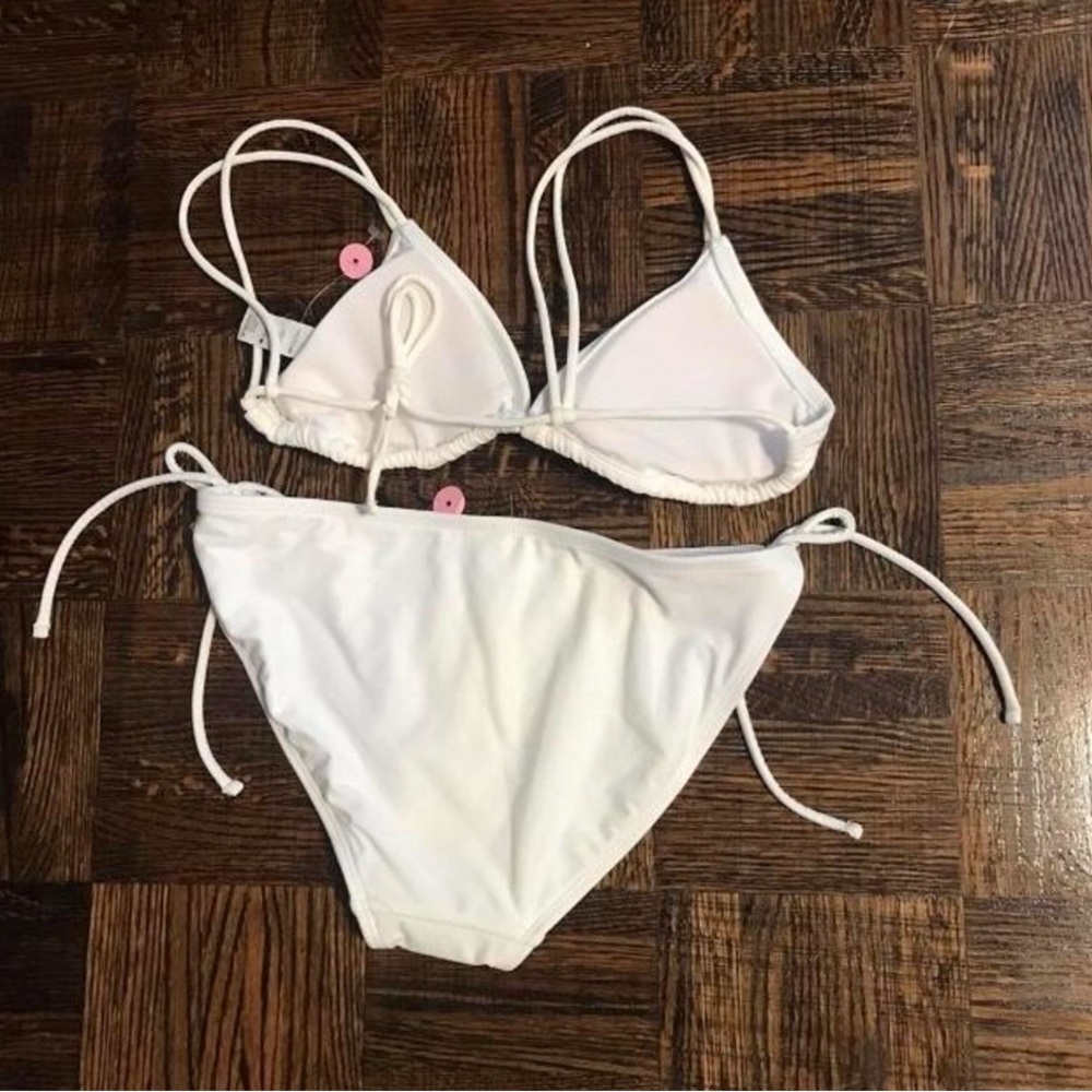 White Bikini Set - Picture 2 of 6